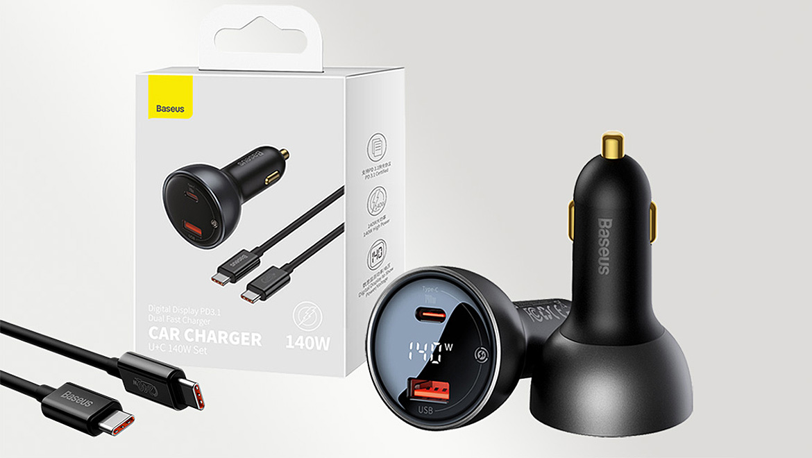 Baseus Dual Fast Car Charger