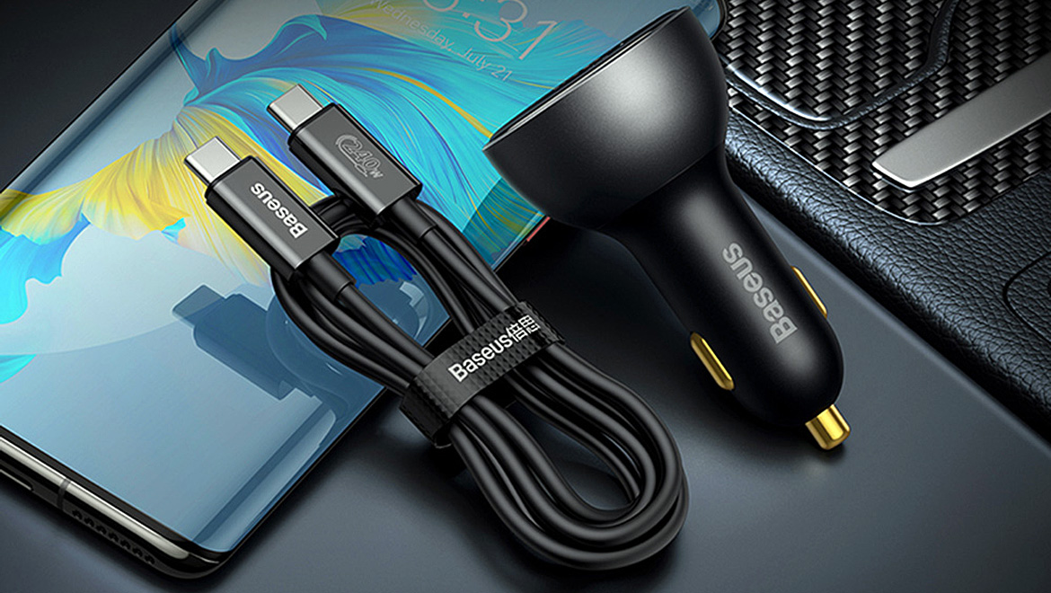 Baseus Dual Fast Car Charger