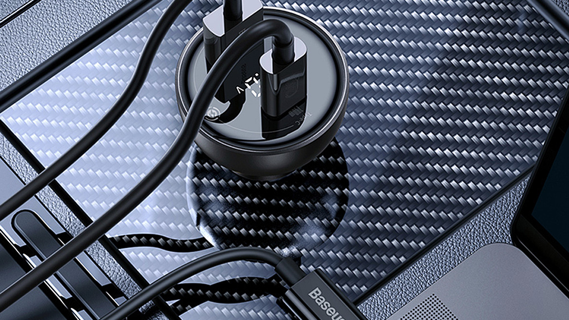 Baseus Dual Fast Car Charger